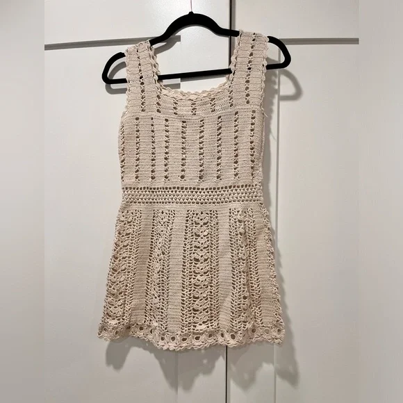 Hand made crochet micro dress - Picture 2 of 7